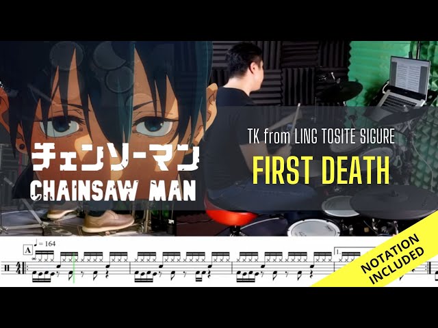 first death 🔥 #ChainsawMan episode 8 ED by TK from Ling tosite sigure, Chainsaw  Man