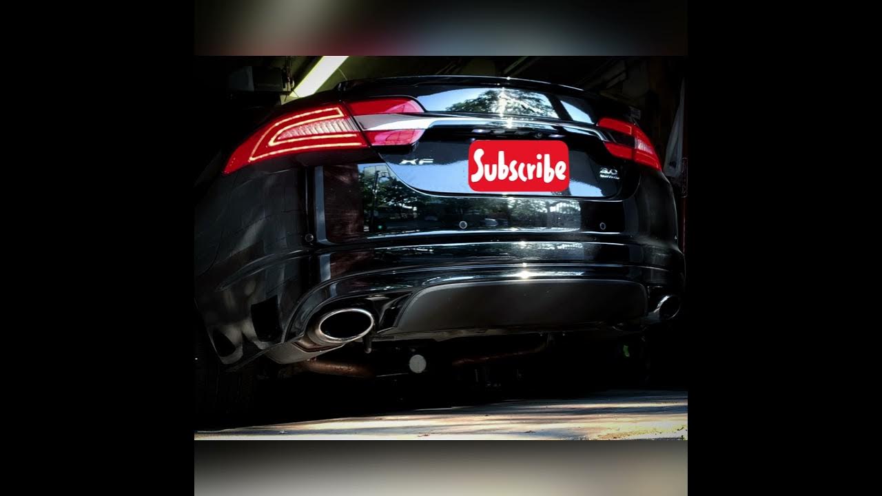 20132015 JAGUAR XF S 3.0 S/C Hpipe install + Resonator delete YouTube