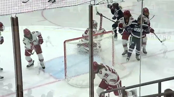 Paige Lester's Short-Handed Goal Boosts Harvard Wo...
