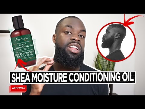 SheaMoisture Beard CONDITIONER Oil REVIEW Men&rsquo;s Collection! BEARD GROWTHER Product #DefineYourBeard