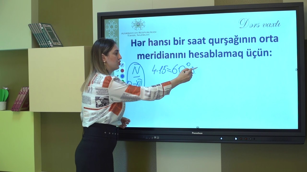 Qurşaq vaxtı 8ci sinif cografiya