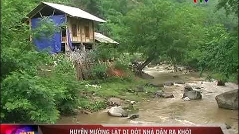 Huyện Mường Lát - Triển khai công tác di dời nhà dân ra khỏi vùng nguy cơ sạt lở