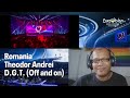 Reaction to Theodor Andrei - D.G.T. (On and off) - Romania at the Eurovision Song Contest 2023