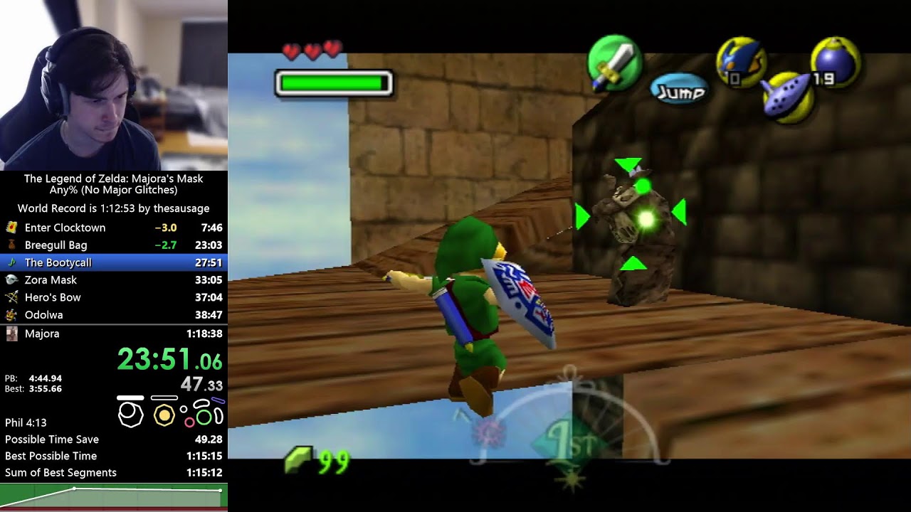 Any% NMG with NO bombchus (clickbait)