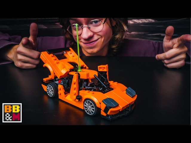 LEGO Koenigsegg CCX | ACTUAL Working Dihedral Synchro-Helix Doors