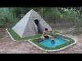 Build Pyramids And Fish Pool By Ancient Skill