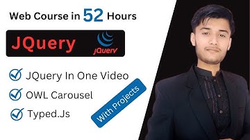 🔥jQuery In One Video | JavaScript Libraries | Hindi / Urdu