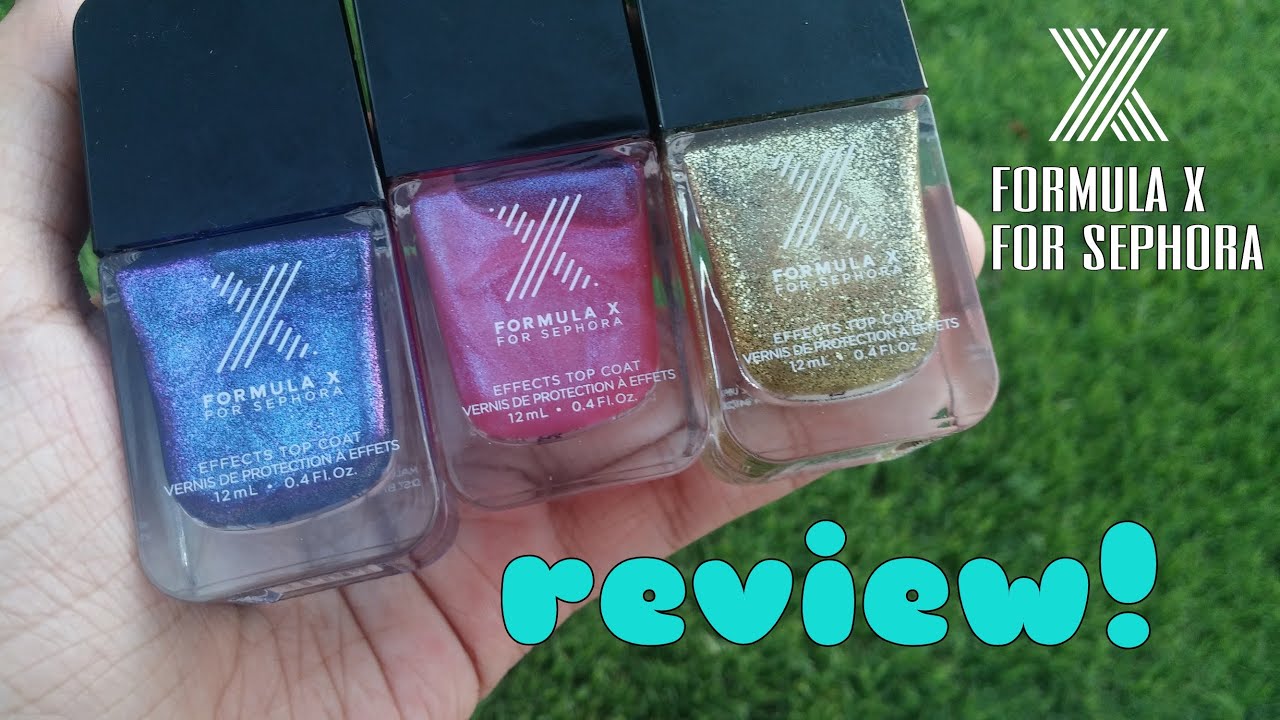 Formula x for sephora nail polish review! | nitanailsandfriends