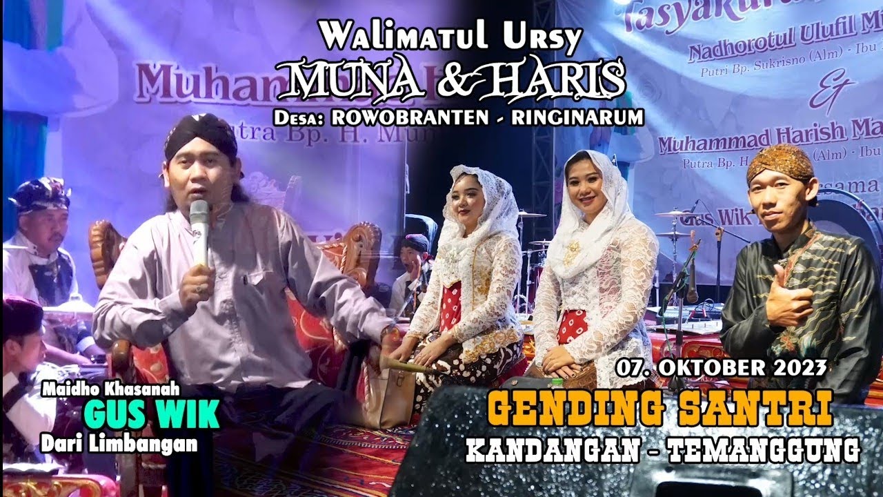 🔴 Pengajian Gus Wik Dari Limbangan Boja Kendal. Live  Rowobranten Ringinarum