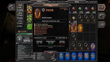 Anima ARPG - Item Breakdown: Demonic Guard