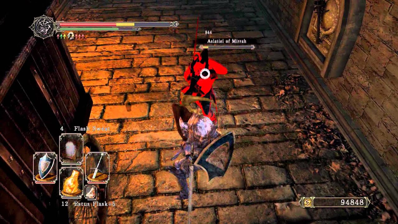 Dark Souls 2 PC 100 Walkthrough 29 ( Aldia's Keep ) Boss Guardian