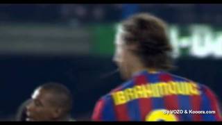 29-11-2009 Fc Barcelona Vs Real Madrid 1-0 Ibahimovic Goal Hd