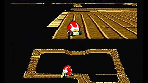 Super Mario Kart (NTSC) Time Trial : Ghost Valley 1 (GV1) - 59"31 NBT (World Record)