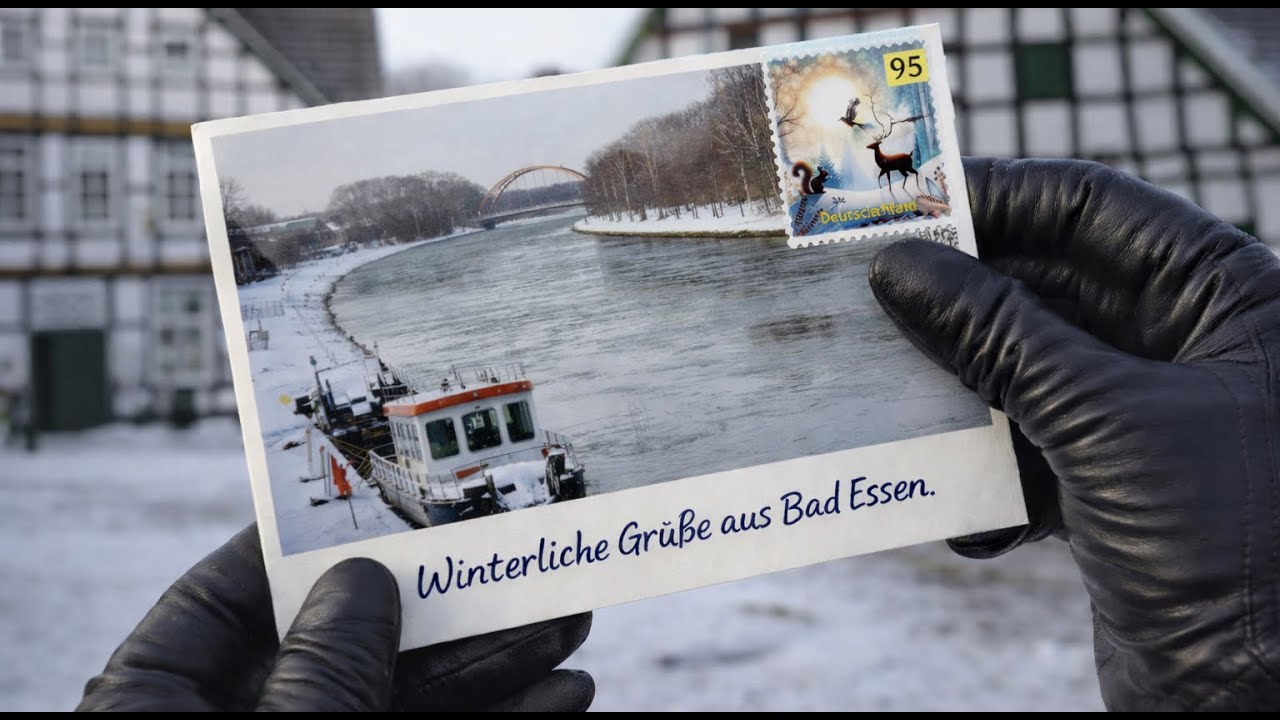 Winter in Bad Essen, Niedersachsen (Germany)