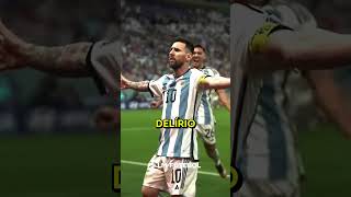 MESSI FEZ HAT-TRICK E QUEBROU O MAIOR RECORDE DAS COPAS! 😱🐐 #copadomundo #shorts #futebol