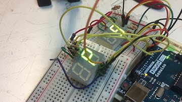 Seven segment display test