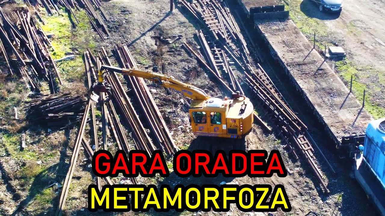 Gara Oradea- În plin proces de matamorfoză-03.02.2025 🏰🚂🔥⚡