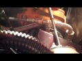 Leaking coolant line