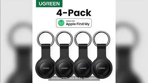 UGREEN Finder Security SmartTrack Link Smart Tag With Apple Find My Key Bluetooth GPS Tracker For Ea