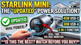JOYROOM's Updated Starlink Mini Car Charger is a Game Changer!
