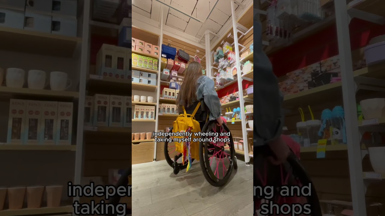 Шопинг для людей в инвалидной коляске ✨ #нейродивергентный #видеоблог #инвалид