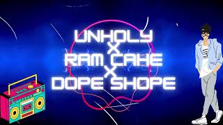 Unholy x Ram cahe x Dope shope mashup @NgEDITS21 @NamishGaming21 #music #trending #viral #song Resimi