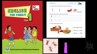 শ্রেণি-প্রথম //বিষয়- ইংরেজী//অধ্যায়-১১// Class-One, Subject- English For Today, Unit-11, Lesson:4-6