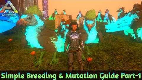 A Simple Breeding & Mutation Guide for beginners Part-1 Ark Mobile ZN Gaming