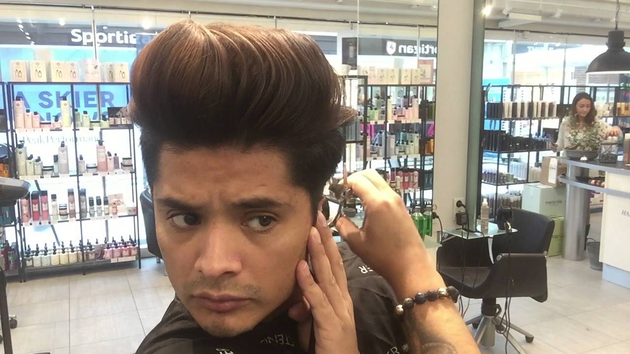 How I Cut My Own Hair Ulises Garcia Mens Hair Tutorial YouTube