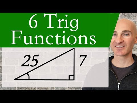 Video: Ilang trig function ang mayroon?