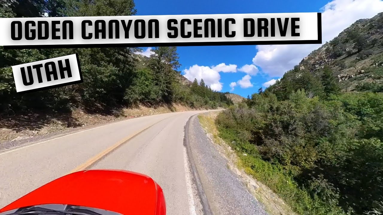 Things To Do Near Salt Lake City, Utah- Ogden Canyon ... - YouTube