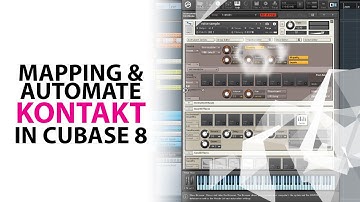 Kontakt automation in Cubase Pro 8