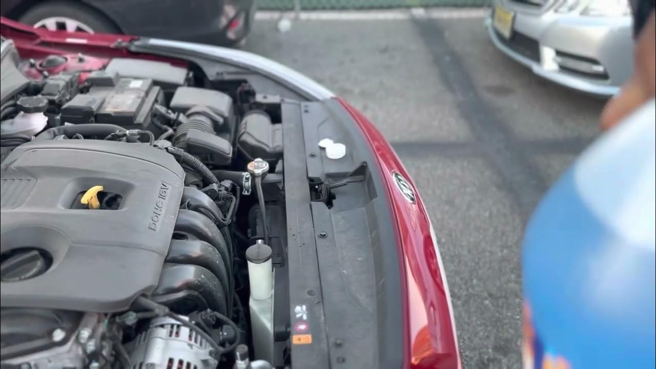 How to add windshield wiper fluid to a Kia forte 2021 quick and easy no