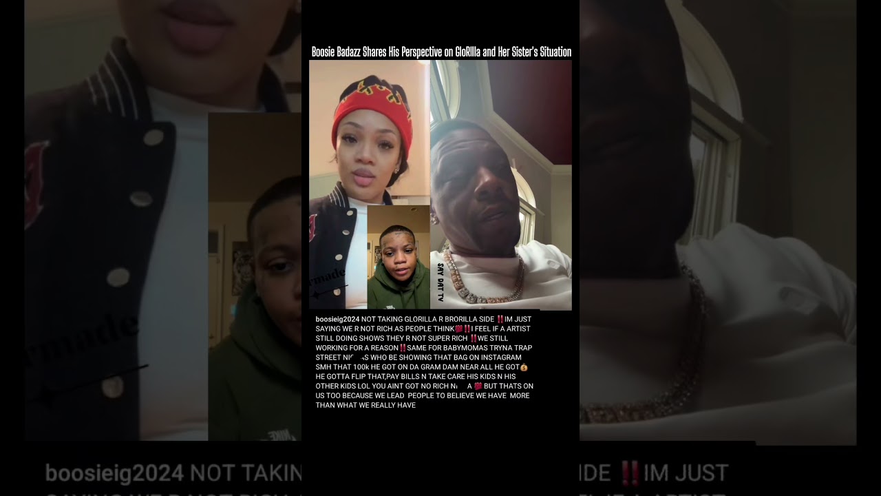 Буси высказался по поводу ситуации с Глориллой и ее сестрой Брориллой.