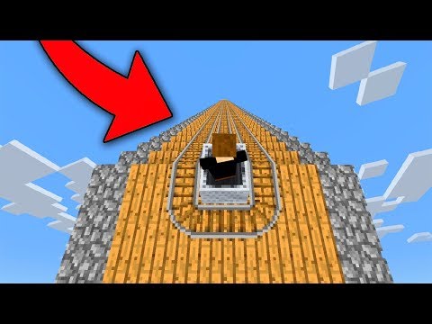 999.999 МЕТРОВАЯ АМЕРИКАНСКАЯ ГОРКА В МАЙНКРАФТЕ?! ТРОЛЛИНГ ИЛЛЮЗИЯ В MINECRAFT
