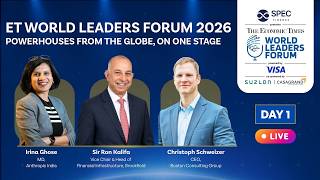 LIVE | ET WLF 2026 Session 1: Powerhouses from the globe on one stage