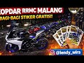 NIGHT RIDE MALANG‼️ Yamaha R25 Modifikasi Kopdar RRMC + Bagi Stiker GRATIS🔥