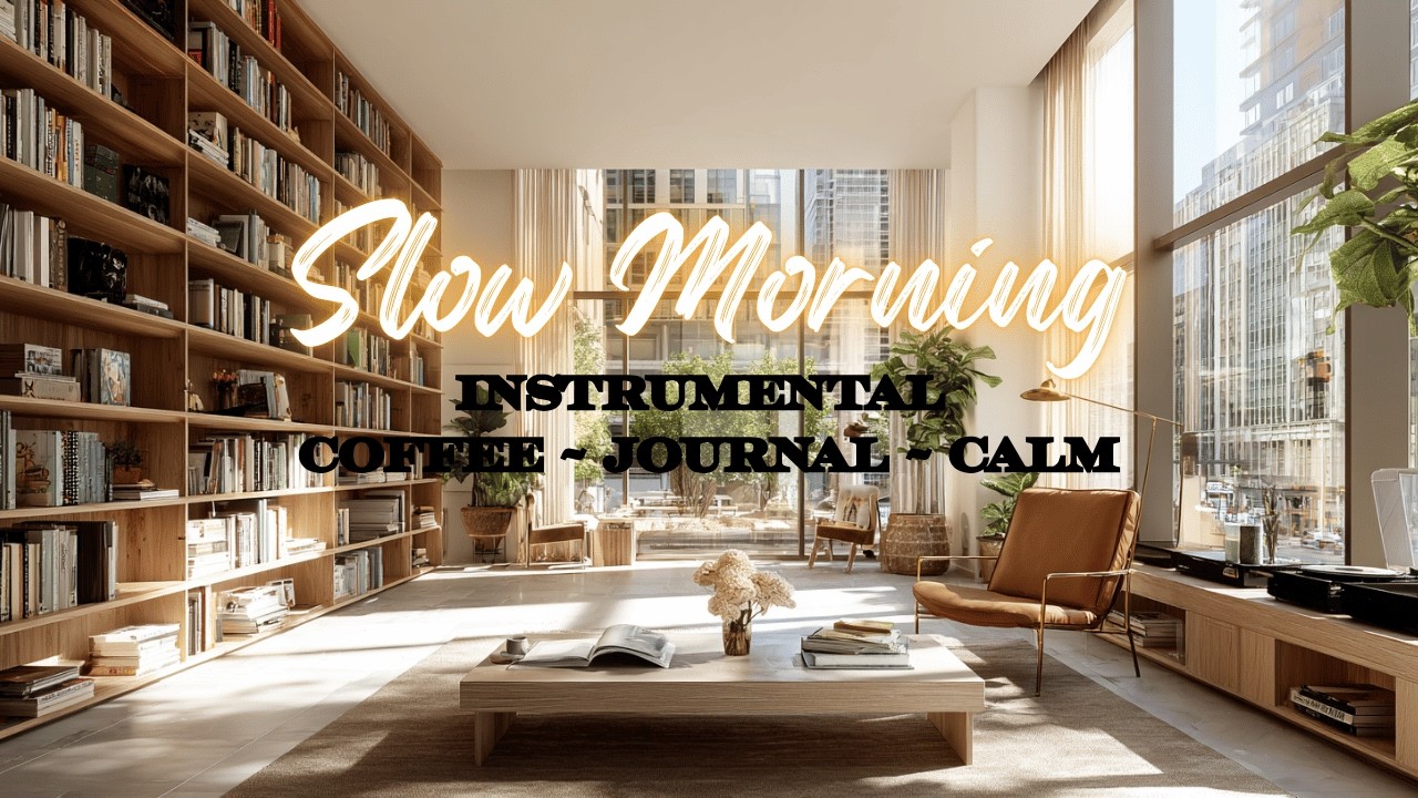 Slow Morning Coffee Music | Calm & Peaceful Start to Your Day (No Lyrics) | The Hearts Hello