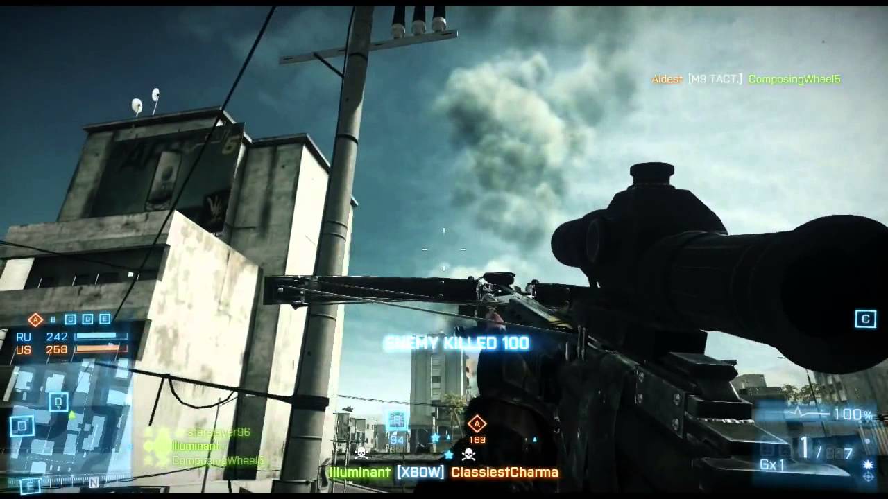 BattleField 3 | Cross Map CrossBow