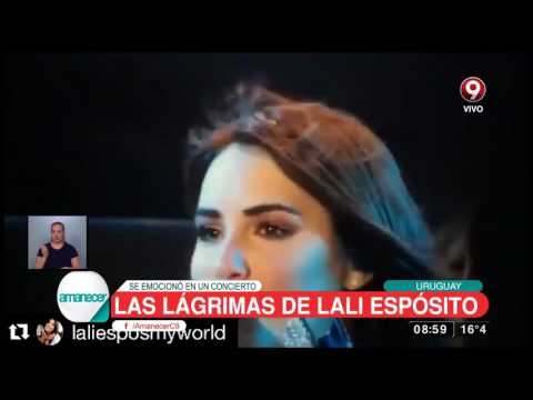 Lali Espósito rompió