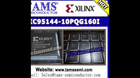 XC95144-10PQG160I - XILINX - IC CPLD 144MC 10NS 160PQFP