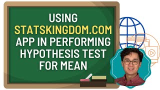 STATISTICS - Using FREE web application to solve for test for Mean using t-test screenshot 5