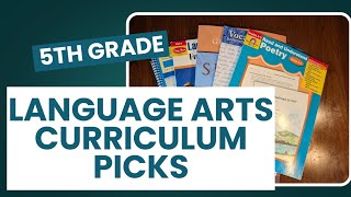 2026-2027 Homeschool Picks for 5th Grade Language Arts