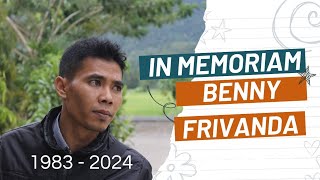 IN MEMORIAM BENNY FRIVANDA (1983-2024) #sumaterabarat #kabupatenagam #kamangtv