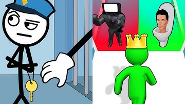 Thief Puzzle VS Giant Rush Max Levels Walkthrough Android, iOS Update Gameplay P79