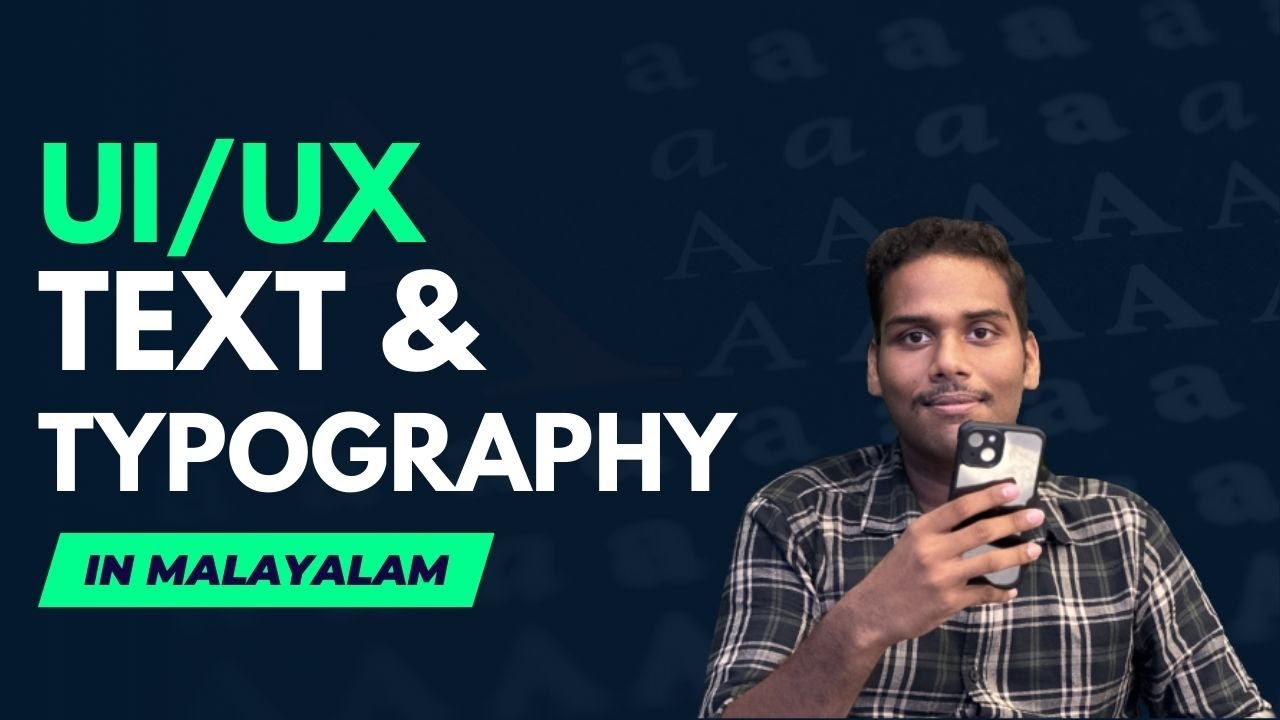 UI/UX Typography in Malayalam