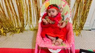 Krishalas Rice Feeding Ceremony