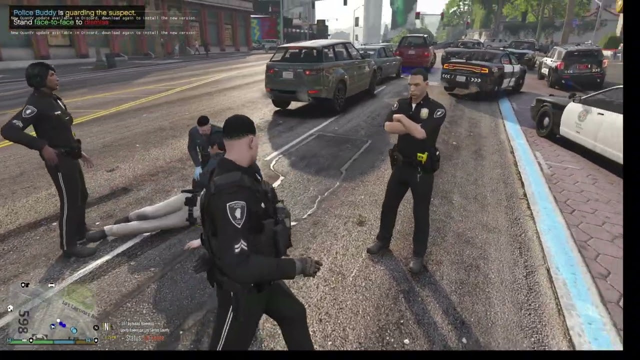 LSPD Patrol #LSPDFR #GTAV #GTA5 #Ghost Player