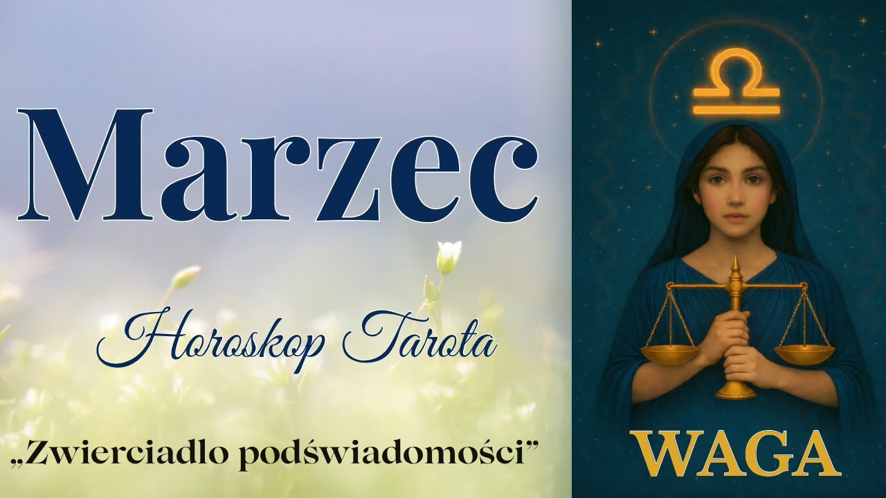 WAGA ♎️ MARZEC 🌷 Decyzja, która przywróci Ci siłę | Horoskop Tarota