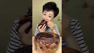 |ASMR| MUKBANG LAVA CHOCOLATE BREAD